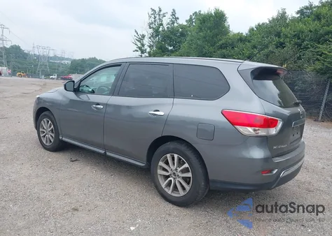 2015 Nissan Pathfinder S из США, поврежденный, VIN 5N1AR2MM0FC628906